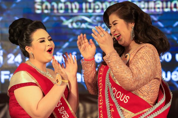 مسابقه زیبایی دختران با وزن اضافی در تایلند - اسپوتنیک افغانستان  