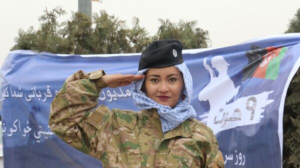 حمایت جوانان و فعالین مدنی از نیروهای امنیتی کشور - اسپوتنیک افغانستان  