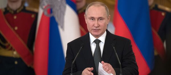 پوتین: مسابقه تسلیحاتی پس از خروج امریکا از پیمان راکت های ضد بالستیک آغاز شد پوتین: مسابقه تسلیحاتی پس از خروج امریکا از پیمان راکت های ضد بالستیک آغاز شد - اسپوتنیک افغانستان