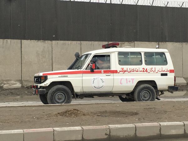 نگاره های از حمله انتحاری امروز کابل - اسپوتنیک افغانستان  