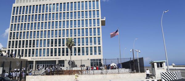 Здание посольства США в Гаване, Куба - اسپوتنیک افغانستان  