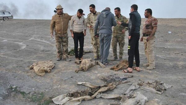 کشف یک جنایت هولناک دیگر داعش عراق - اسپوتنیک افغانستان  