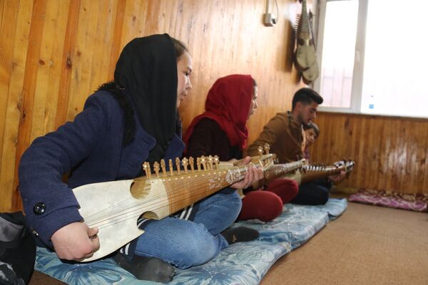 گزارش تصویری از انستیتوت ملی موسیقی افغانستان - اسپوتنیک افغانستان  