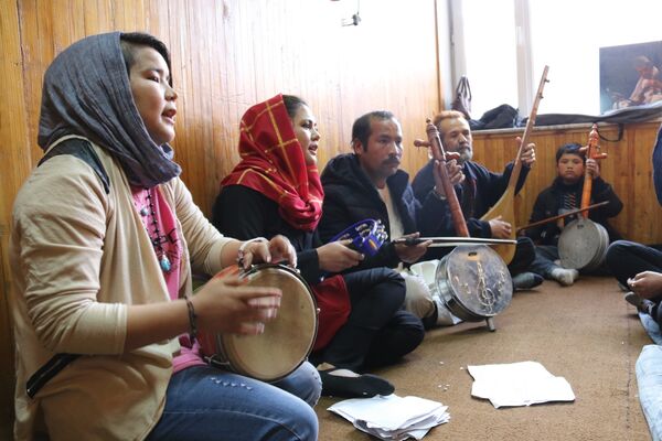 گزارش تصویری از انستیتوت ملی موسیقی افغانستان - اسپوتنیک افغانستان  