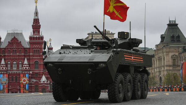 تولید تانک های جدید تایردار در روسیه - اسپوتنیک افغانستان  