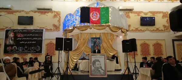 از بیست و سومین سالیاد شهادت شهید وحدت ملی عبدالعلی مزاری در مسکو گرامی داشت به عمل آمد + ویدیو - اسپوتنیک افغانستان  