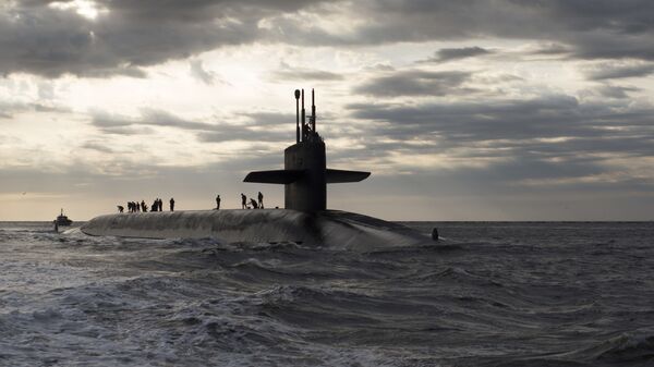 Американская атомная подводная лодка USS Rhode Island - اسپوتنیک افغانستان  
