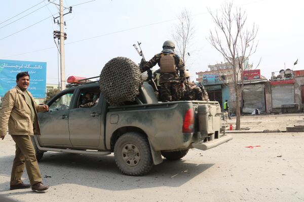 نگاره های از حمله انتحاری امروز غرب کابل - اسپوتنیک افغانستان  