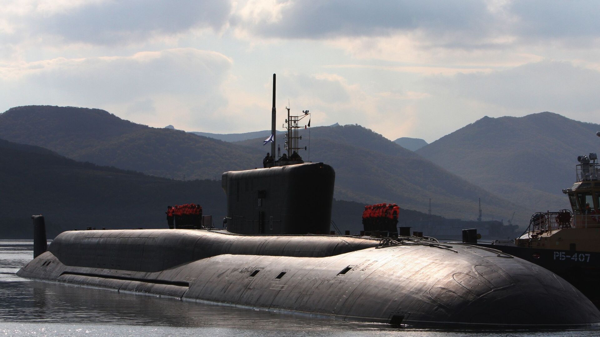 Российская атомная подводная лодка стратегического назначения проекта 955 Владимир Мономах  - اسپوتنیک افغانستان  , 1920, 22.05.2023