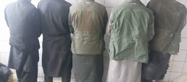 بازداشت یک گروه ۵ نفری آدم ربا از ساحه حوزه ی هشتم شهر کابل بازداشت یک گروه ۵ نفری آدم ربا از ساحه حوزه ی هشتم شهر کابل - اسپوتنیک افغانستان