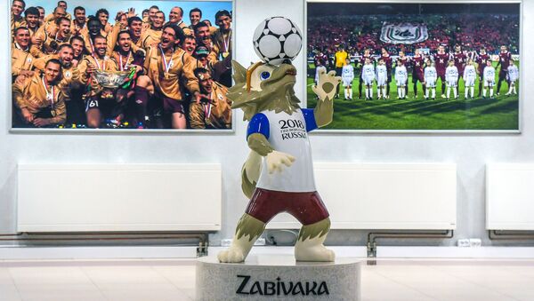 بازیکن اسبق بارسلونا، پارک فوتبال جام جهانی را در رستوف افتتاح کرد - اسپوتنیک افغانستان  