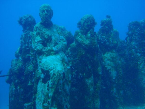مجسمه We are the reef در پارک ملی دریایی کانکونا در مکسیکو - اسپوتنیک افغانستان  