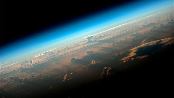 منظره زمین از ایستگاه بین المللی فضایی، عکاس - آلیگ آرتیومیوف، فضانورد روس - اسپوتنیک افغانستان  