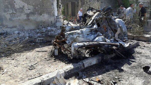 انفجار ماین در دمشق یک نفر کشته شد و شش زخمی به جاگذاشت - اسپوتنیک افغانستان  