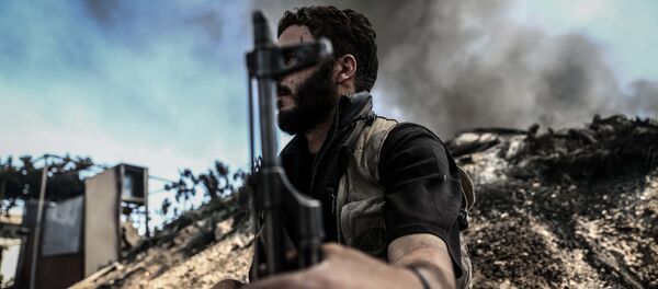 حملات تانکی تروریستان بالای ارتش سوریه در ادلب حملات تانکی تروریستان بالای ارتش سوریه در ادلب - اسپوتنیک افغانستان