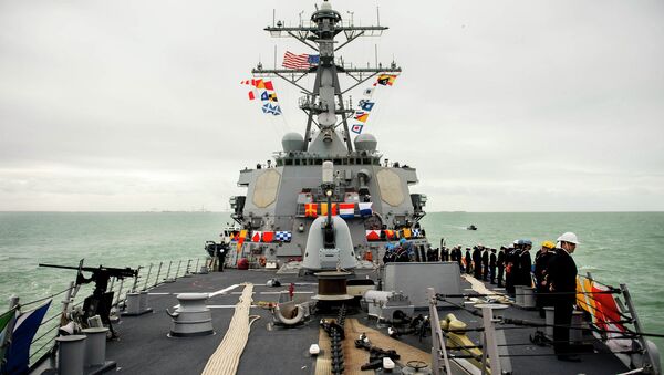 دو کشتی جنگی امریکا با اردوی سوریه چه کار کرده میتوانند؟ - اسپوتنیک افغانستان  