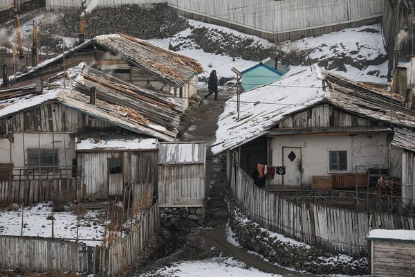 خانه های رهایشی در مرز چین و کوریای شمالی - اسپوتنیک افغانستان  