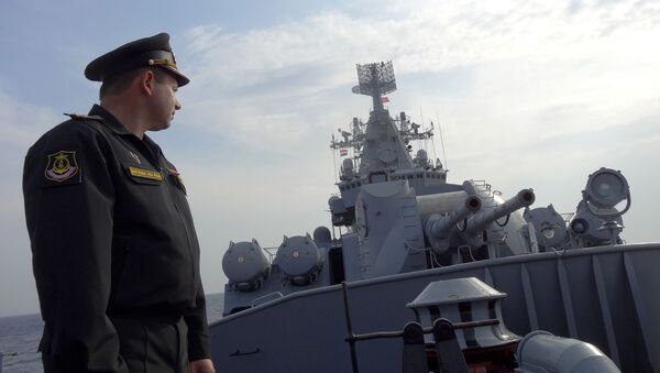 نیروی دریایی روسیه، کشتی های ضربتی امریکا و ناتو را نظارت می کند - اسپوتنیک افغانستان  