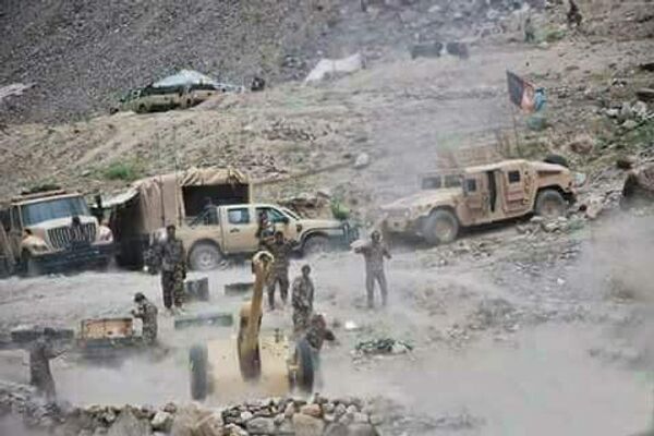 درگیری نیروهای نظامی افغانستان و پاکستان در ولایت پکتیا - اسپوتنیک افغانستان  