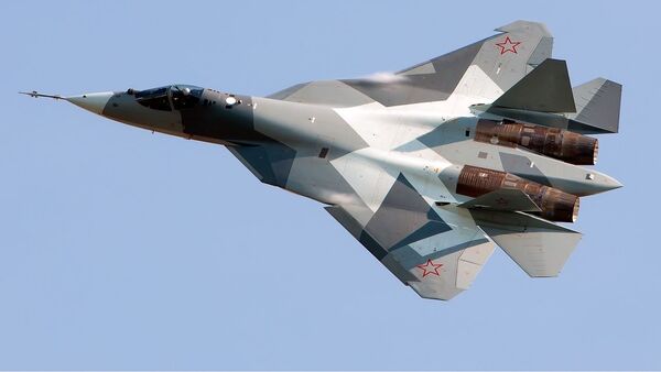 جنگنده سوخو - ۵۷ روسی از همتایان خارجی اش برتر خواهد بود - اسپوتنیک افغانستان  