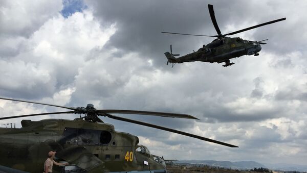 استفاده از هلیکوپترهای روسی در تمرینات تفنگداران دریایی امریکا - اسپوتنیک افغانستان  