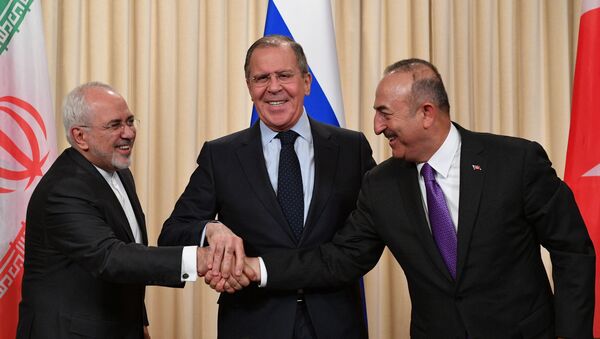 نشست سه جانبه وزرای خارجه روسیه، ترکیه و ایران در مورد سوریه - اسپوتنیک افغانستان  