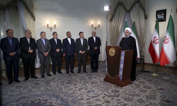پیام تلویزیونی حسن روحانی، رئیس جمهور ایران به مردم - اسپوتنیک افغانستان  