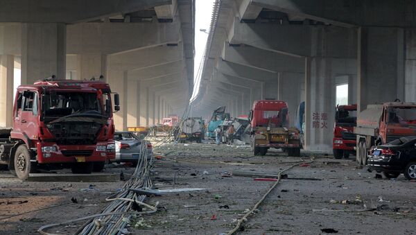 انفجار قوی در شهر نینبوی چین - اسپوتنیک افغانستان  