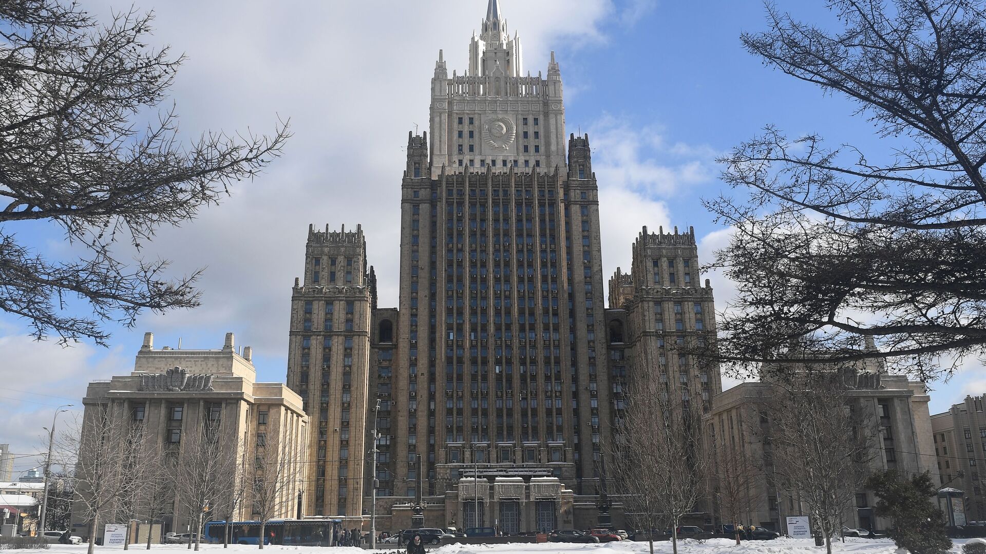 Здание министерства иностранных дел РФ в Москве - اسپوتنیک افغانستان  , 1920, 06.02.2023
