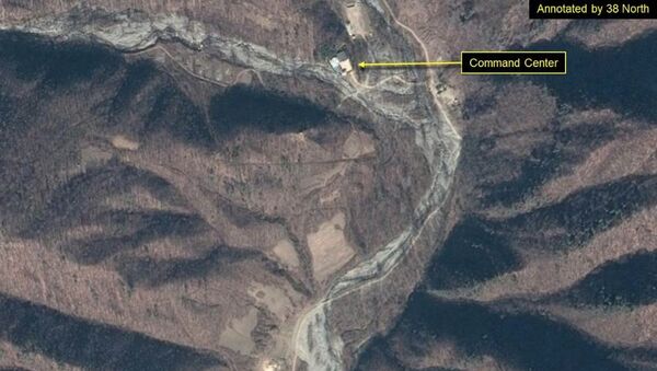 تخریب پایگاه هسته‌ای کوریای شمالی آغاز شد+ عکس - اسپوتنیک افغانستان  