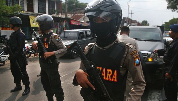 پولیس اندونزیا - اسپوتنیک افغانستان  