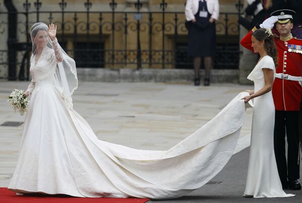 کاترین میدلتون در مراسم عروسی اش – لندن، بریتانیا - اسپوتنیک افغانستان  