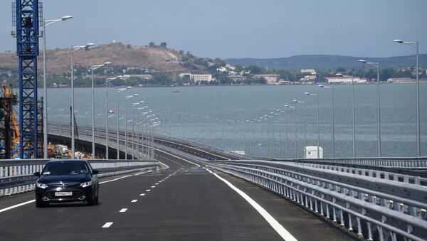 پل کریمه، طولانی‌ترین پل روسیه چگونه ساخته شده است؟ - اسپوتنیک افغانستان  