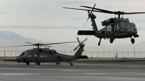 انتقال جنگجویان داعش توسط هلیکوپترهای امریکایی - اسپوتنیک افغانستان  
