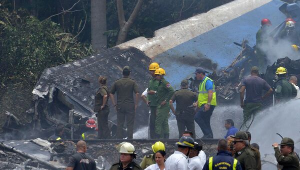 افزایش تعداد قربانیان سقوط طیاره مسافربری در کوبا - اسپوتنیک افغانستان  