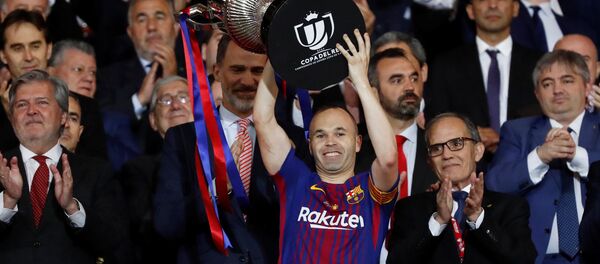 خدا حافظی رسمی نوکمپ با کاپیتان اینیستا خدا حافظی رسمی نوکمپ با کاپیتان اینیستا - اسپوتنیک افغانستان