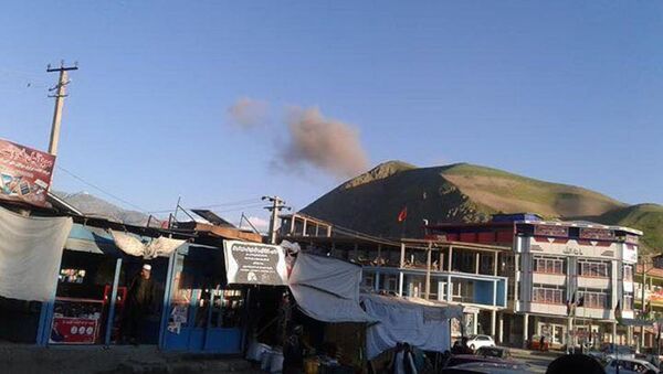 حمله طیارت قوای بین المللی بر شهر فیض آباد - اسپوتنیک افغانستان  