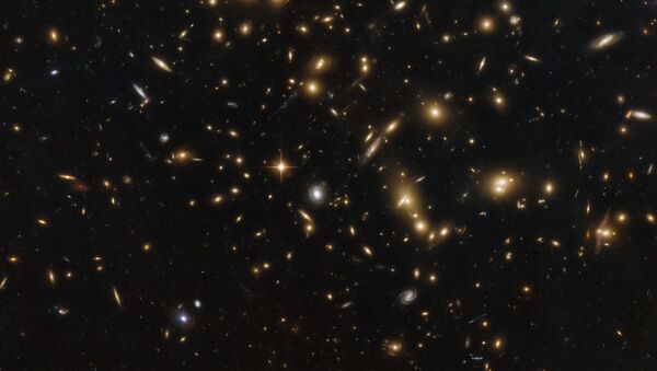 Древнее скопление галактик RXC J0032.1+1808 в созвездии Рыб - اسپوتنیک افغانستان  