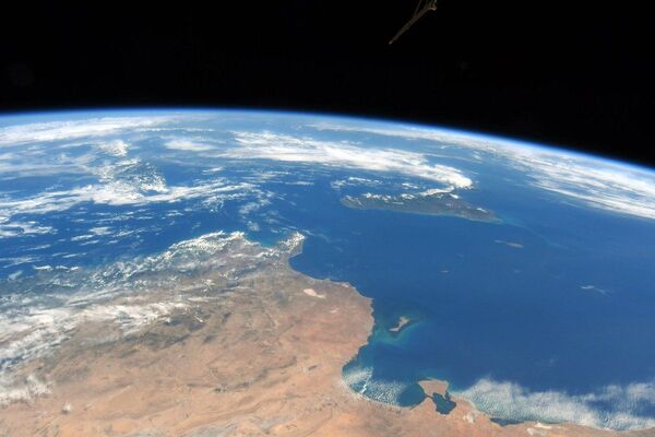 سواحل تونس، سیسیل و جزیره توسط فضانورد روسی از ایستگاه فضایی بین المللی - اسپوتنیک افغانستان  