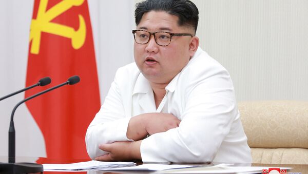 Лидер КНДР Ким Чен Ын в Пхеньяне - اسپوتنیک افغانستان  