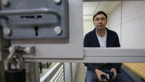 روزنامه نگار روسی بازداشت شده در اوکراین، آزاد شد - اسپوتنیک افغانستان  