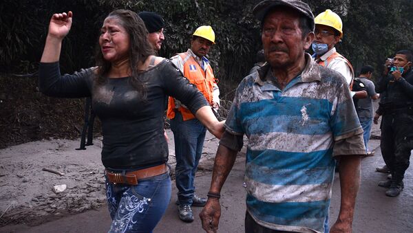آتشفشان مرگبار گواتمالا - اسپوتنیک افغانستان  