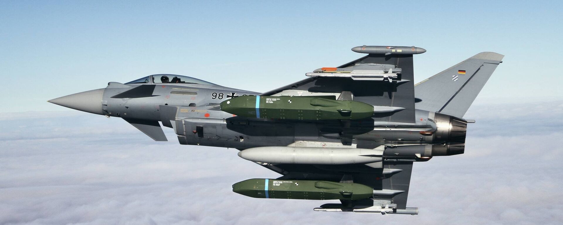 Eurofighter Typhoon Flight tests with Taurus KEPD 350 missile - اسپوتنیک افغانستان  , 1920, 02.07.2023