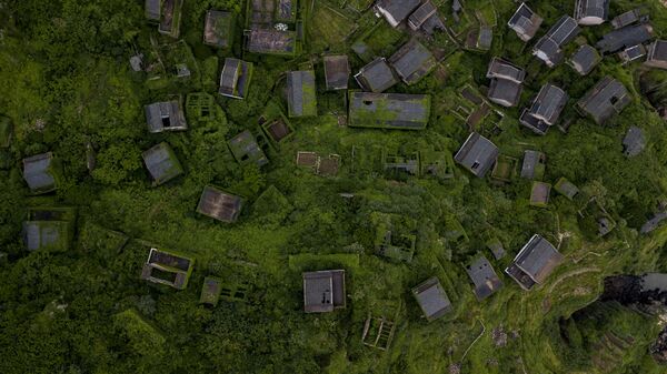 خانه‌های سبز در روستای متروکه در شرق چین - اسپوتنیک افغانستان  
