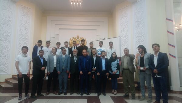 استادان و دانشجویان دیپارتمنت روسی دانشگاه کابل و دانشگاه تعلیم و تربیه - اسپوتنیک افغانستان  