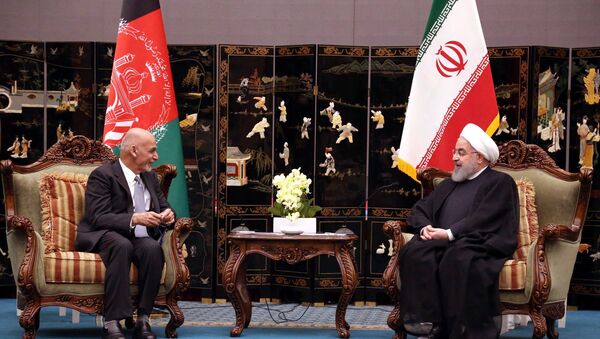 رئیس جمهورغنی با رئیس جمهور ایران دیدار کرد - اسپوتنیک افغانستان  