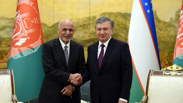رئیس جمهور غنی با رئیس جمهور ازبیکستان دیدار کرد - اسپوتنیک افغانستان  