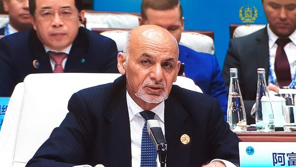 رئیس‌جمهور غنی برای اشتراک در کنفرانس شانگهای به قرقیزستان رفت - اسپوتنیک افغانستان  