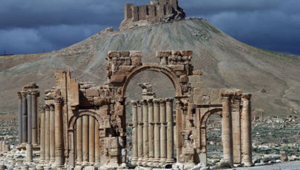 ساخت کپی بناهای باستانی پالمیرا در لندن و نیویارک - اسپوتنیک افغانستان  