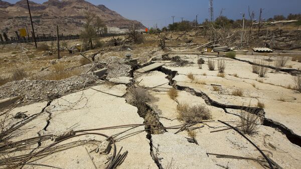 Засуха на берегу Мертвого моря  - اسپوتنیک افغانستان  